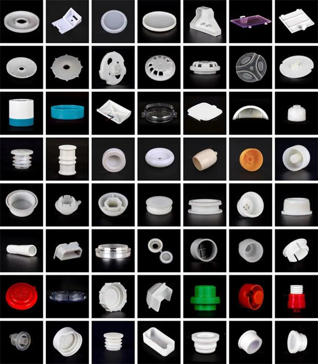 Molding Square Pipes Cap / End Plugs / Plastic End Caps for Steel Tube