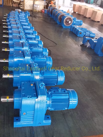 Ewr シリーズ ベベル ヘリカル フット マウント ギアボックス減速機 (EWR37)